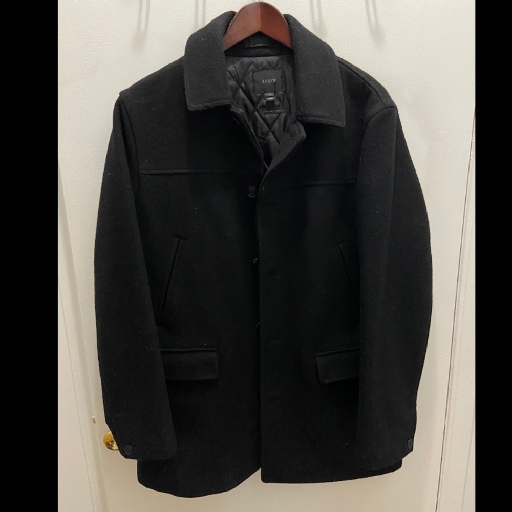 J Crew University Jacket Peacoat - Men’s